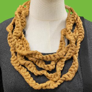 COLLANA CORTINA SENAPE