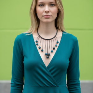 COLLANA LISA PETROLIO