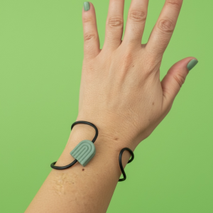 BRACCIALE+ORECCHINI salvia