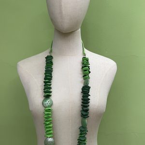COLLANA PETALO verde