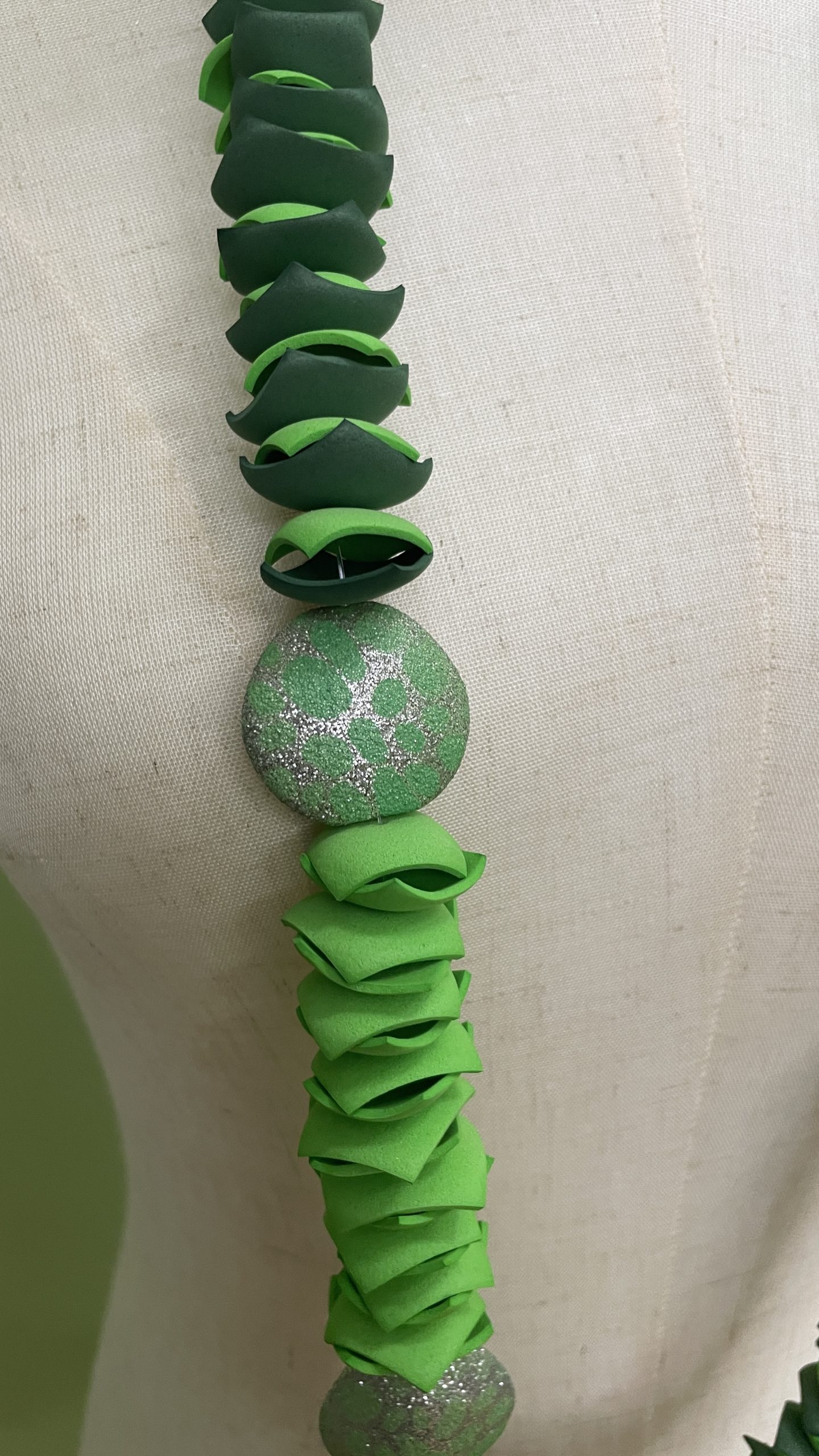 COLLANA PETALO verde - immagine 2