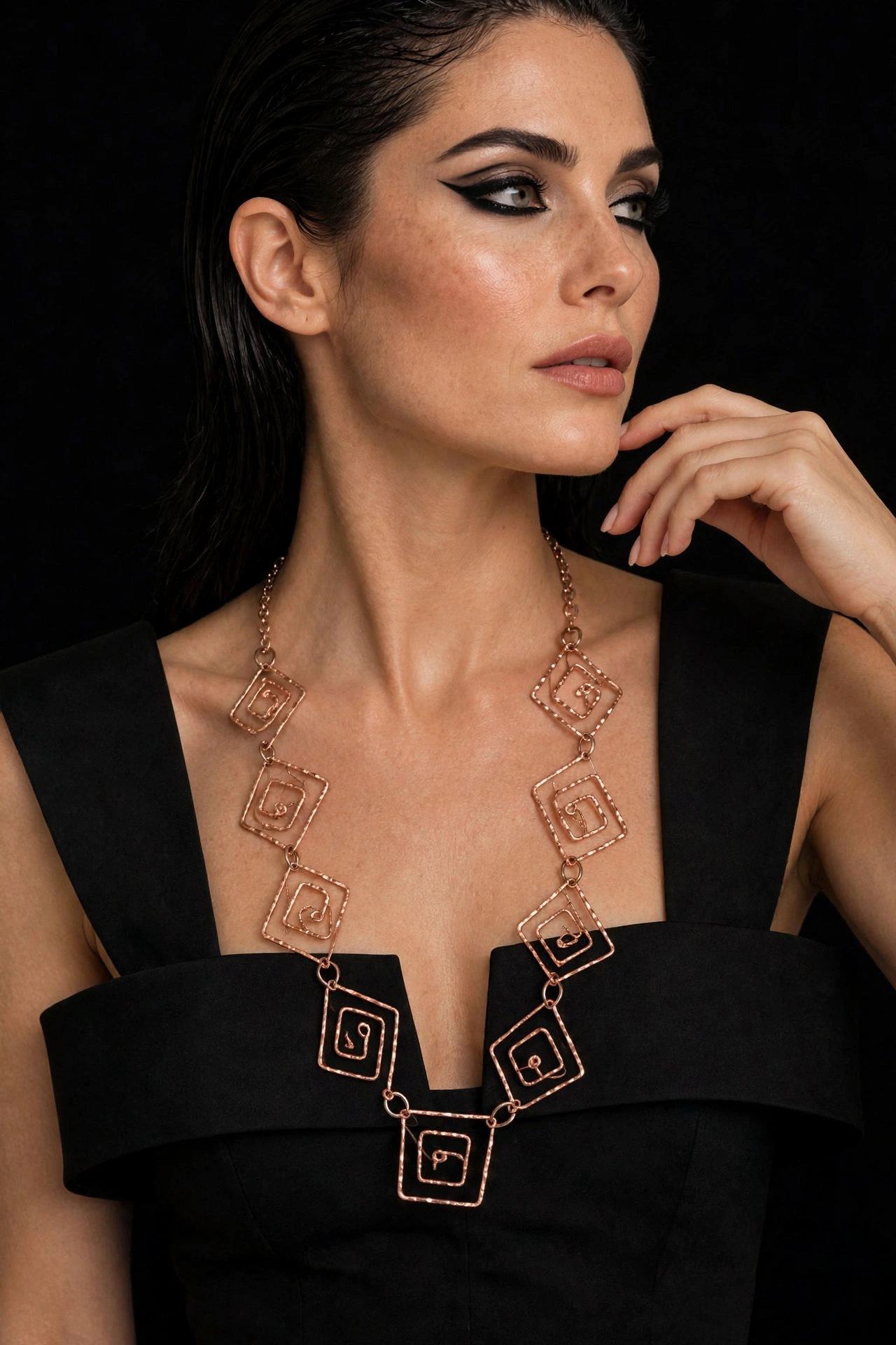 COLLANA LUCE rame - immagine 2