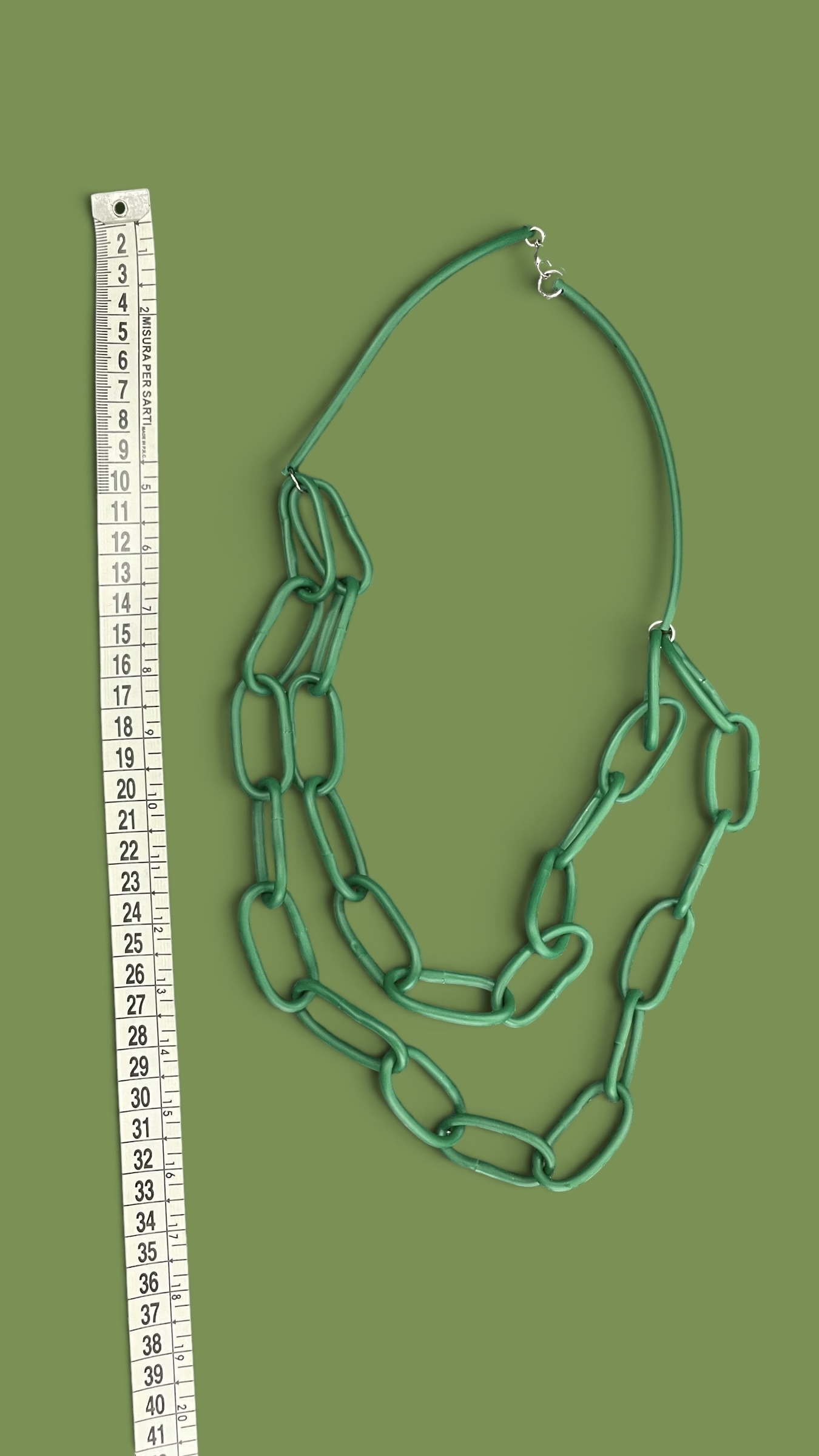 COLLANA CHAIN verde - immagine 3