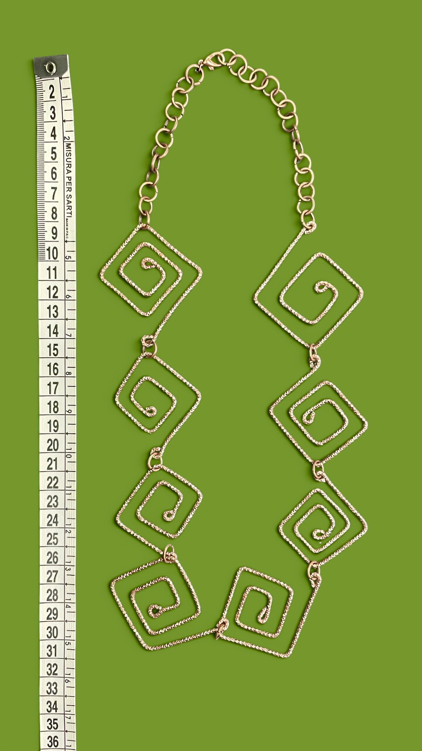 COLLANA LUCE rame - immagine 3