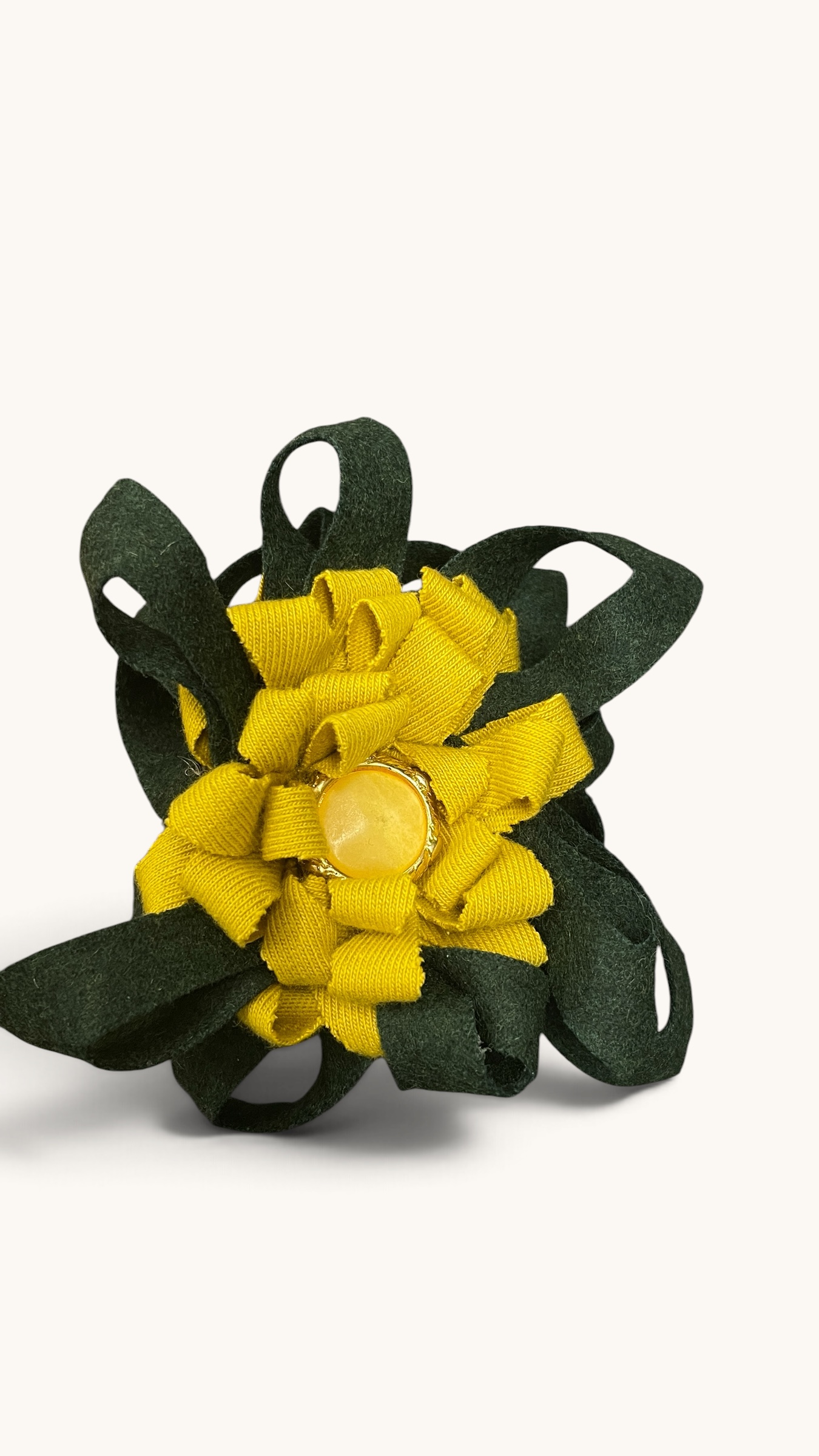 SPILLA FLOWER giallo - immagine 2